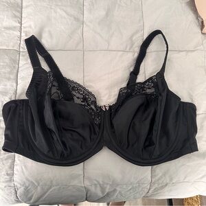 Sculptresse by Panache black bra size 44E (DD)